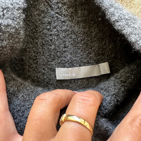 Vince High Neck Sweater Shirt - Picture 4 of 4